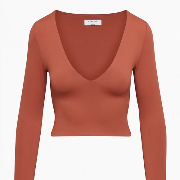 Aritzia Tops - Babaton | V-Neck Longsleeve